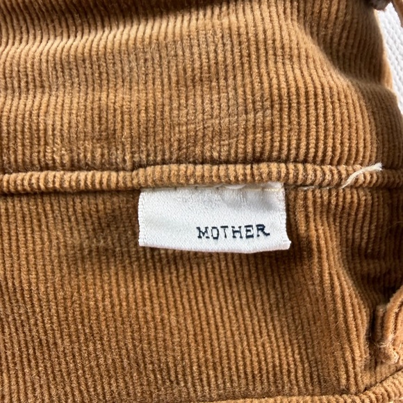 Mother Women's The Weekender Corduroy Pant Flare Leg Tabacco Size 28 NWOT - Picture 9 of 12
